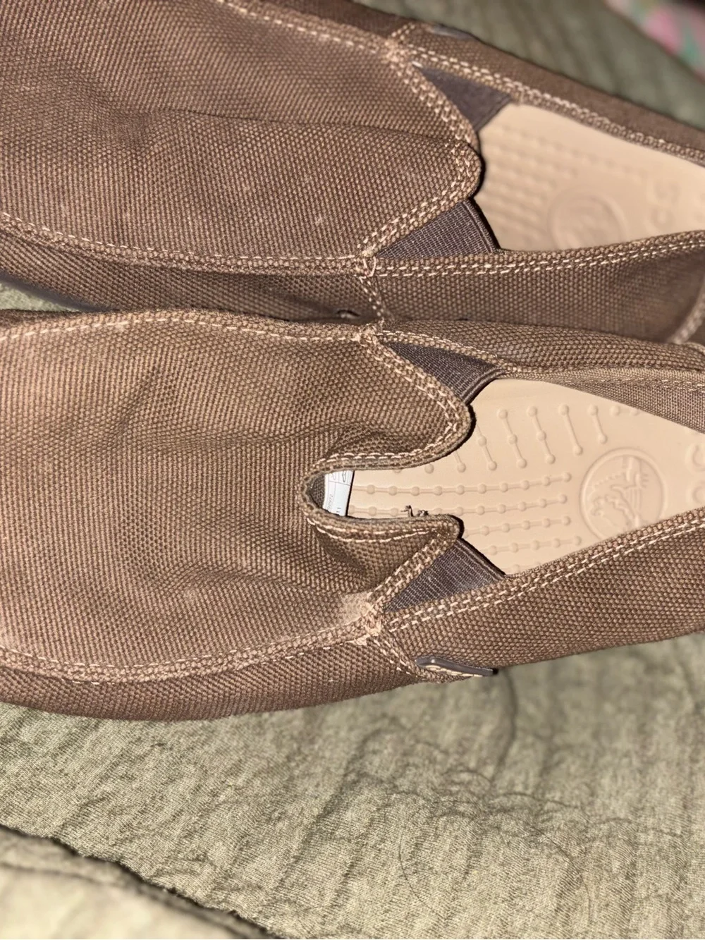 Crocs Men's Santa Cruz slip-on loafers size 11